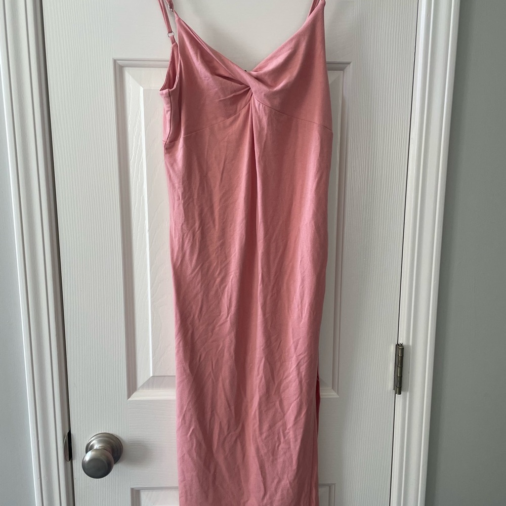 Forever 21 Dusty Pink Sleeveless Slip Dress